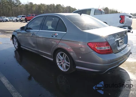 2012 Mercedes-Benz C 250 Sport from USA, damaged, VIN WDDGF4HB3CR211807